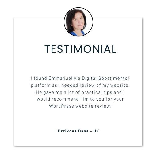 Testimonials about Emmanuel Ibekwe